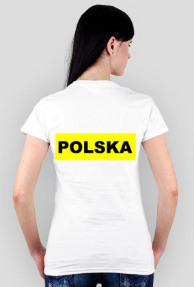 Polska napis dwustronny wersja damska