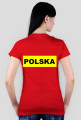 Polska napis dwustronny wersja damska