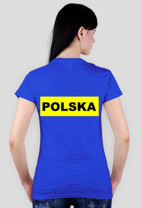 Polska napis dwustronny wersja damska