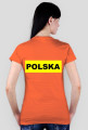 Polska napis dwustronny wersja damska