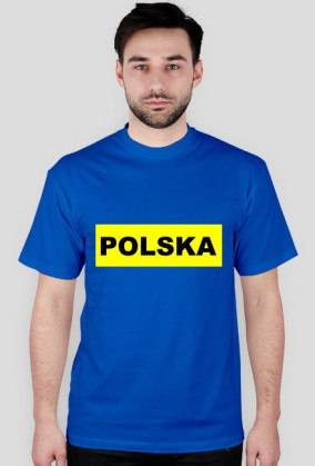 Polska napis jednostronny wersja męska