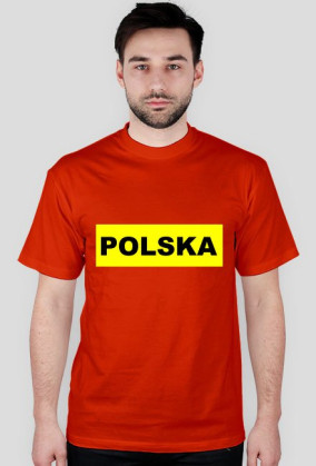 Polska napis jednostronny wersja męska