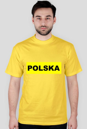 Polska napis jednostronny wersja męska