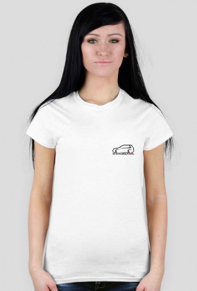 koszulka damska biała - golf3