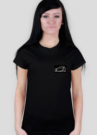 koszulka damska czarna - golf3