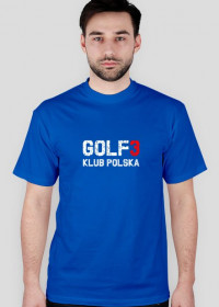 koszulka męska niebieska - golf3