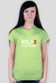 koszulka damska zielona - golf3