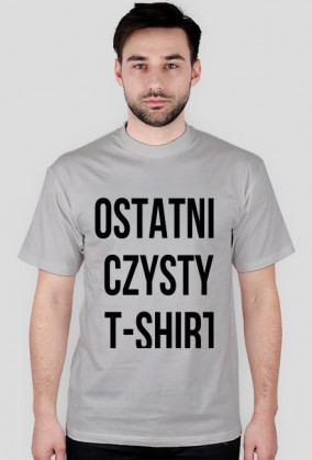 OSTATNI CZYSTY T-SHIRT