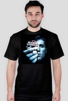 I Belive In Sonnen Black MMA T-Shirt Men