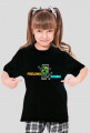 Koszulka "Pixelowa Kraina" Czarna (Damska) (Dziecięca)