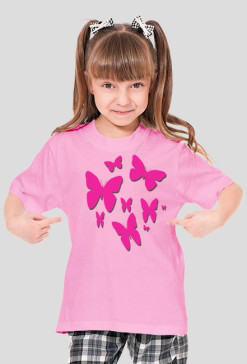 t-shirt dziewczęcy