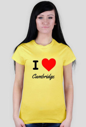 I LOVE CAMBRIDGE