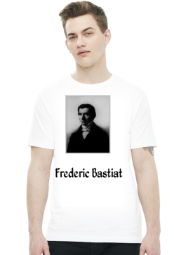 Frederic Bastiat - biała koszulka