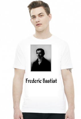 Frederic Bastiat - biała koszulka