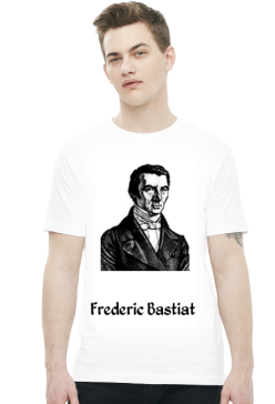 Frederic Bastiat - biała koszulka II