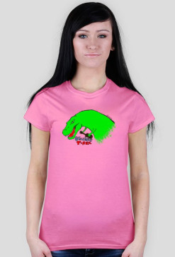 ukulele t-rex pink