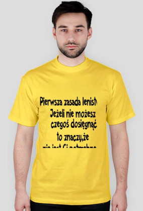 Pierwsza zasada...