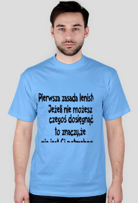 Pierwsza zasada...