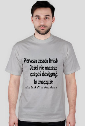 Pierwsza zasada...