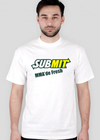 Submit MMA BJJ T-Shirt White