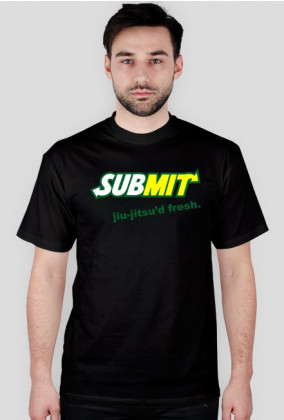 Submit MMA BJJ T-Shirt Black