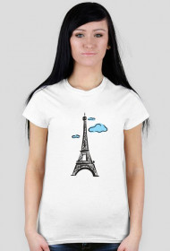 Wieża Eiffla Girl
