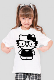 Koszulka dziewczęca z hello kitty.