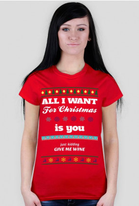 All I Want For Christmas girlie