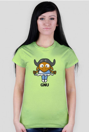 Koszulka GNU baletnica