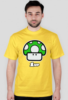 Koszulka Super Mario 1up [MEN]