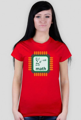 Koszulka matematyczki SERCE [women]
