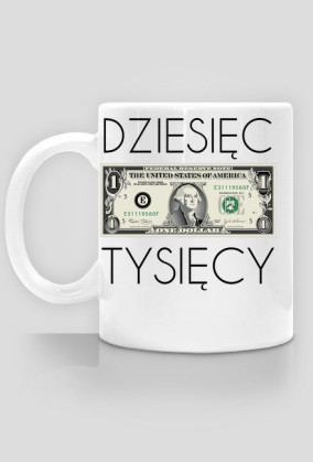 Kubek DZIESIĘC TYSIĘCY