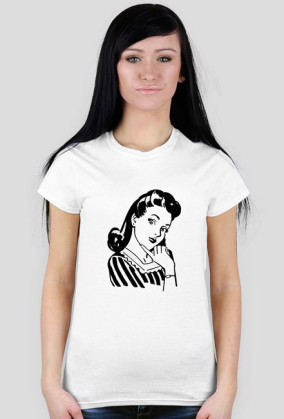 Retro lady