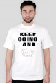 FTP-keep going- koszulka biała