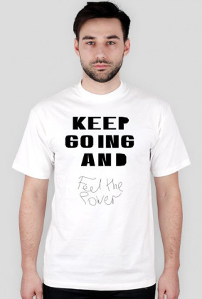 FTP-keep going- koszulka biała