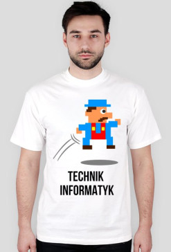 Koszulka technik informatyk PEGAZUS