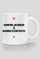samojebka z kubeczkiem