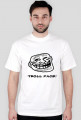 Biała Koszulka (Męska)- Troll Face