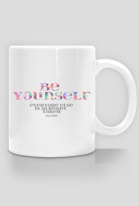 Be yourself - kubek