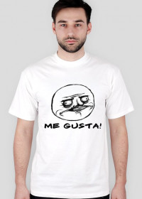 Biała Koszulka (Męska)- Me Gusta!