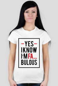 BLUZKA - YES I KNOW I'M FA... BOLOUS