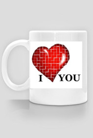 I Love You Kubek - www.Pixelzone.pl