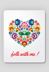 Podkładka pod mysz Folk with me