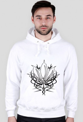 Bluza ze stylizowanym liściem marihuany