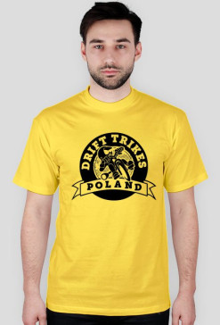 DUŻE LOGO + NAPIS TYŁ ; KOLOR ŻÓŁTY