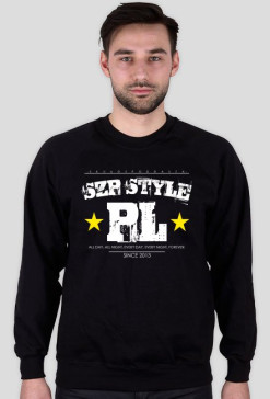 BLUZA BEZ KAPTURA | SZP STYLE | CZARNA