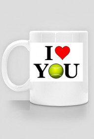 I Love Tenis Kubek - www.Pixelzone.pl