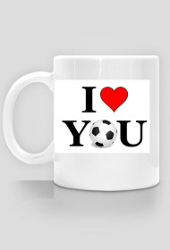 O Love Football Kubek - www.Pixelzone.pl