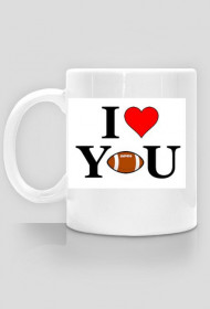 I Love Rugby Kubek - www.Pixelzone.pl