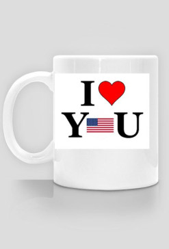 I Love USA Kubek - www.Pixelzone.pl